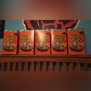 KAWS Reese’s puff cereal